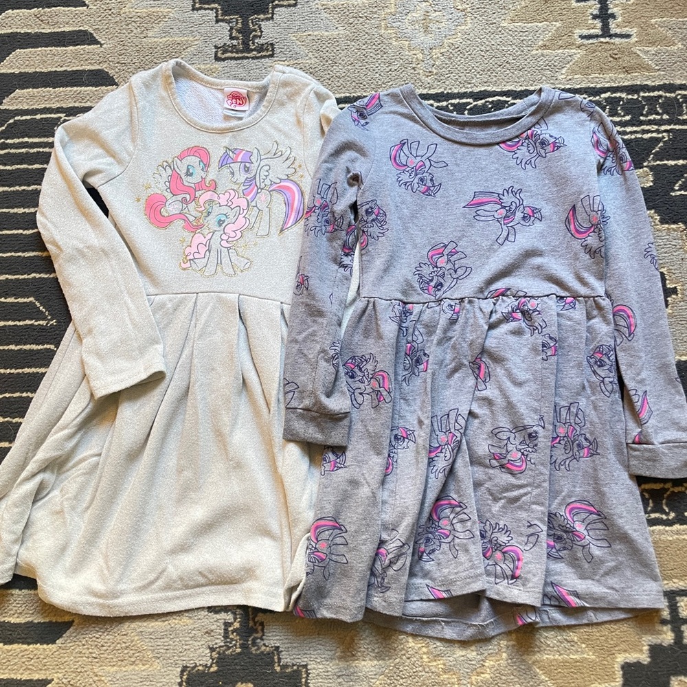 ❌ SOLD My Little Pony Dresses - size 6/6x